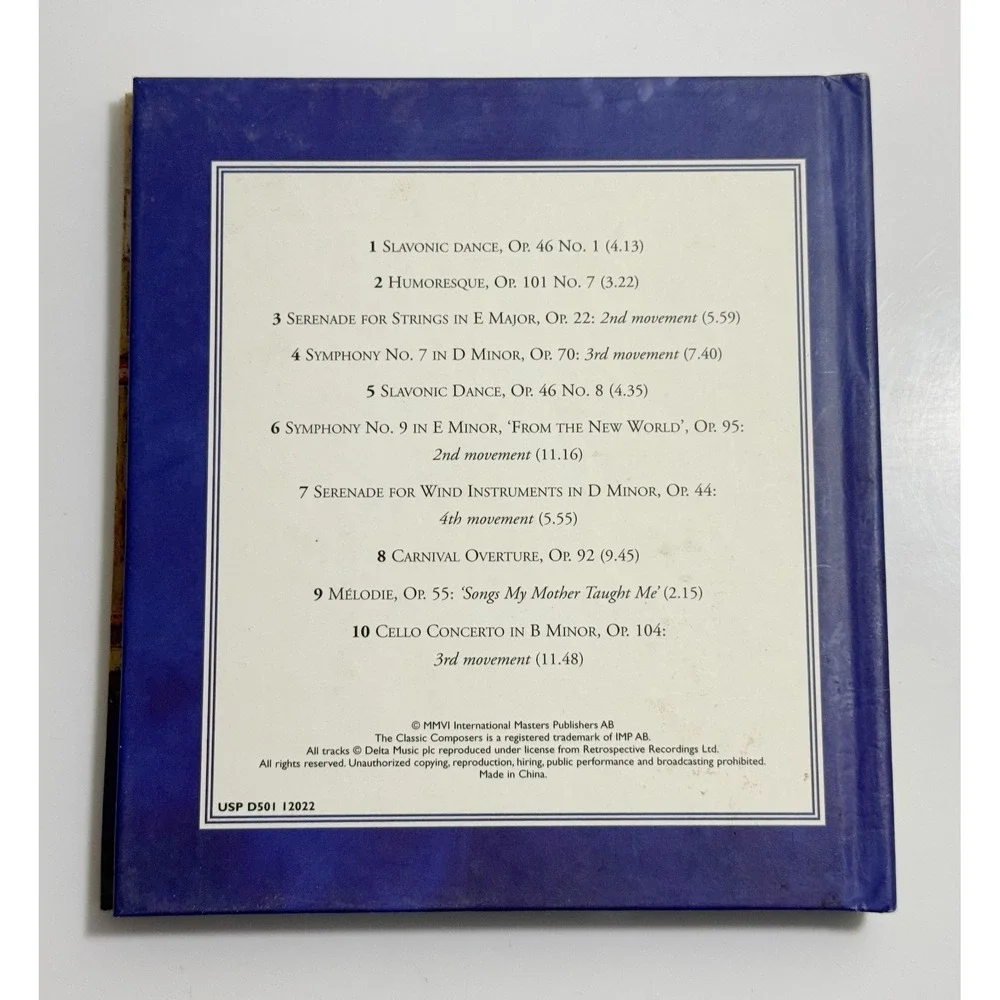 Classic Composers DVORAK Bobemian Melodies CD - Picture 2 of 4